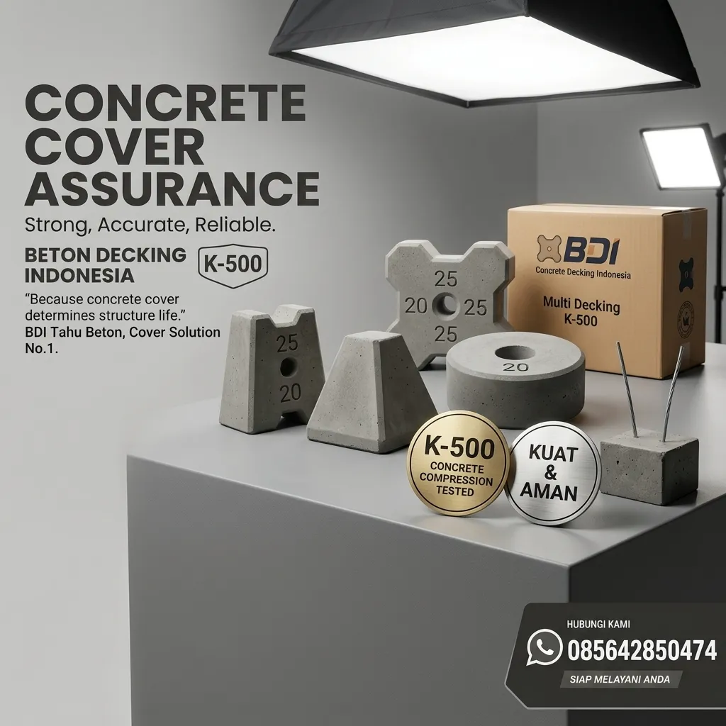 Jual Beton Decking K-500 di Tanah Bumbu: Solusi Presisi untuk Konstruksi Kokoh & Tahan Lama