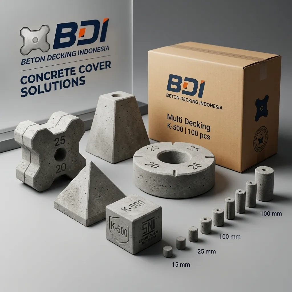 Jual Beton Decking Terpercaya di Kabupaten Sikka: Solusi Presisi Mutu K-500 untuk Konstruksi Kokoh