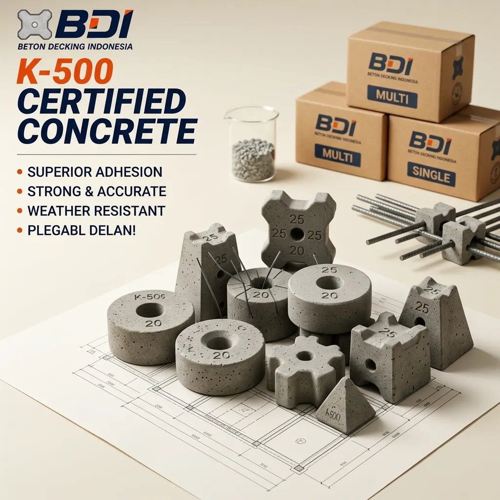 Jual Beton Decking Yang Presisi Dan Handal Sertifikat K-500 Di Kabupaten Semarang