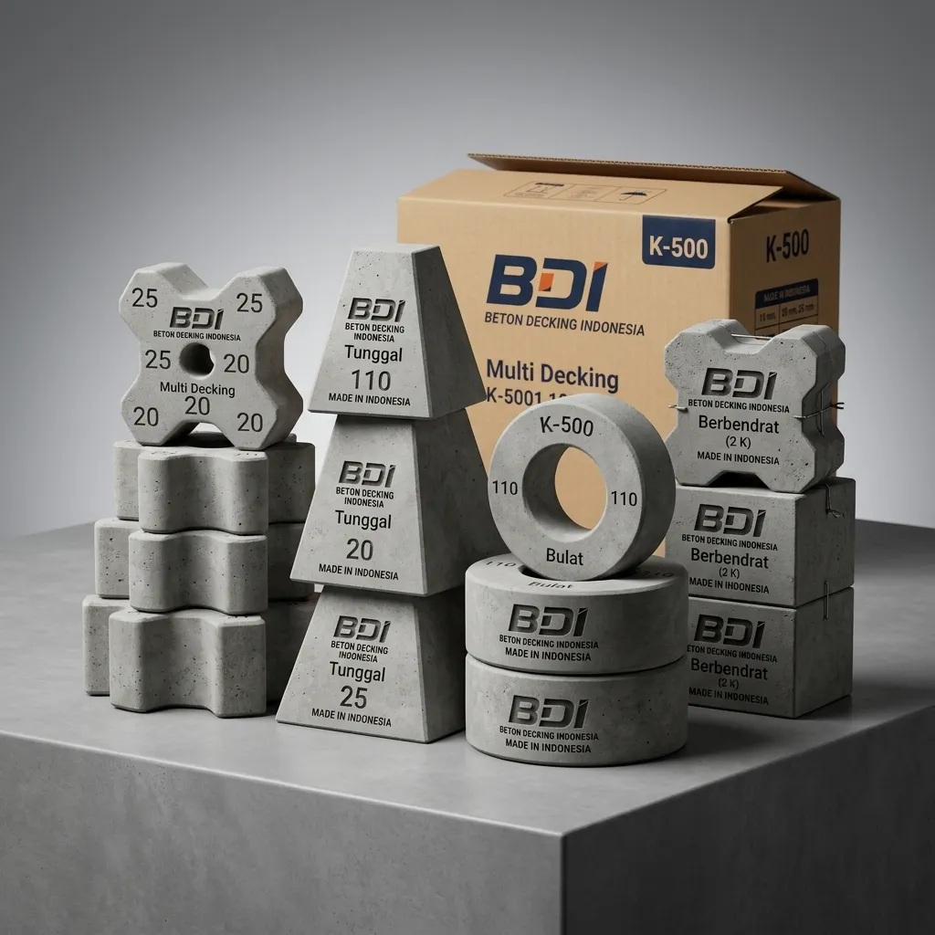 Jual Beton Decking K-500 Tangerang: Solusi Presisi & Handal untuk Struktur Bangunan Kokoh