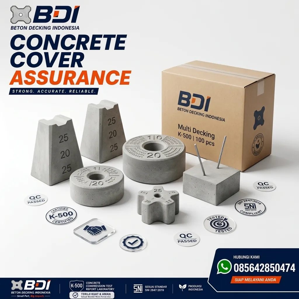 Jual Beton Decking K-500 di Biak Numfor: Solusi Presisi untuk Konstruksi Kokoh & Tahan Lama