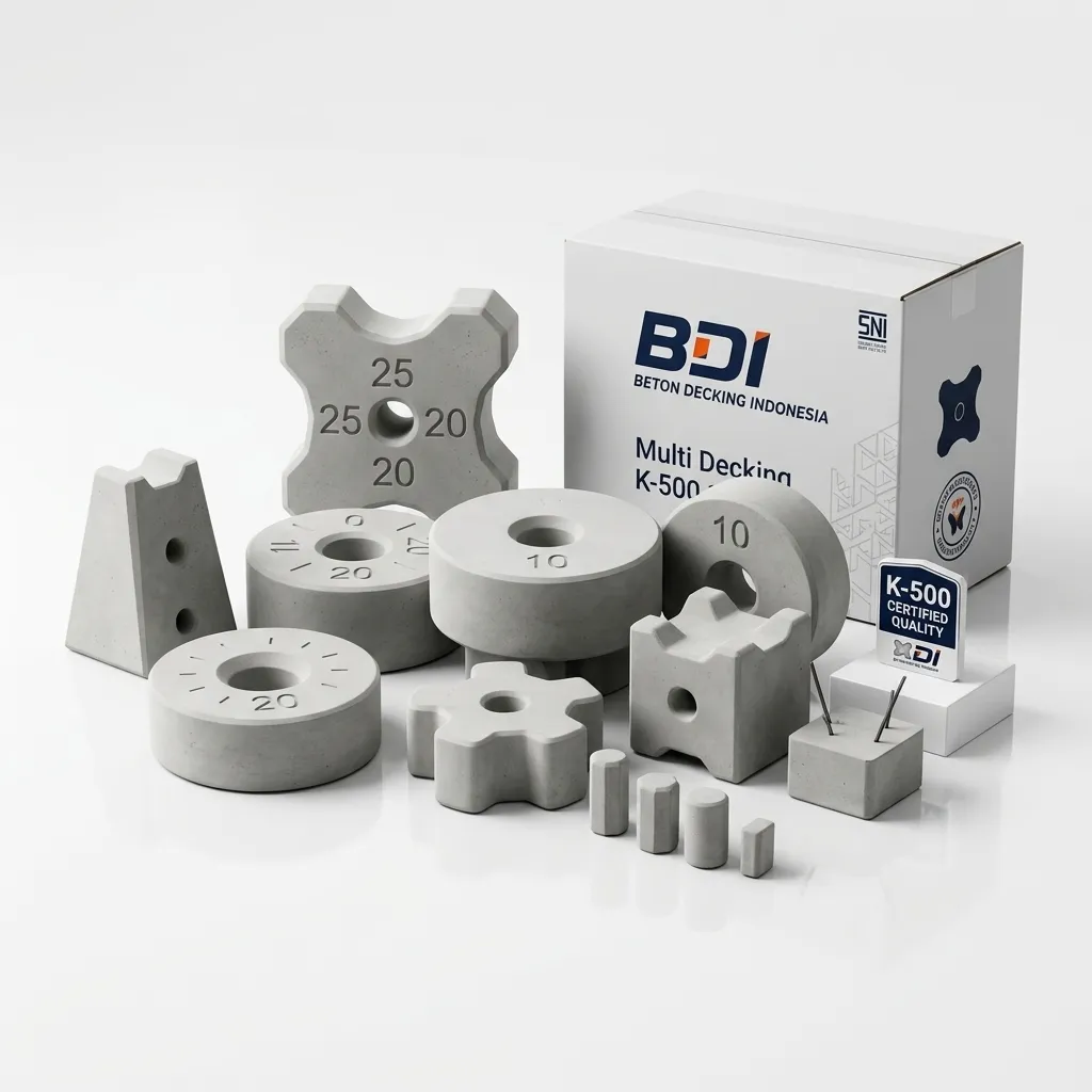 Jual Beton Decking Yang Presisi Dan Handal Sertifikat K-500 Di Kabupaten Toli-Toli