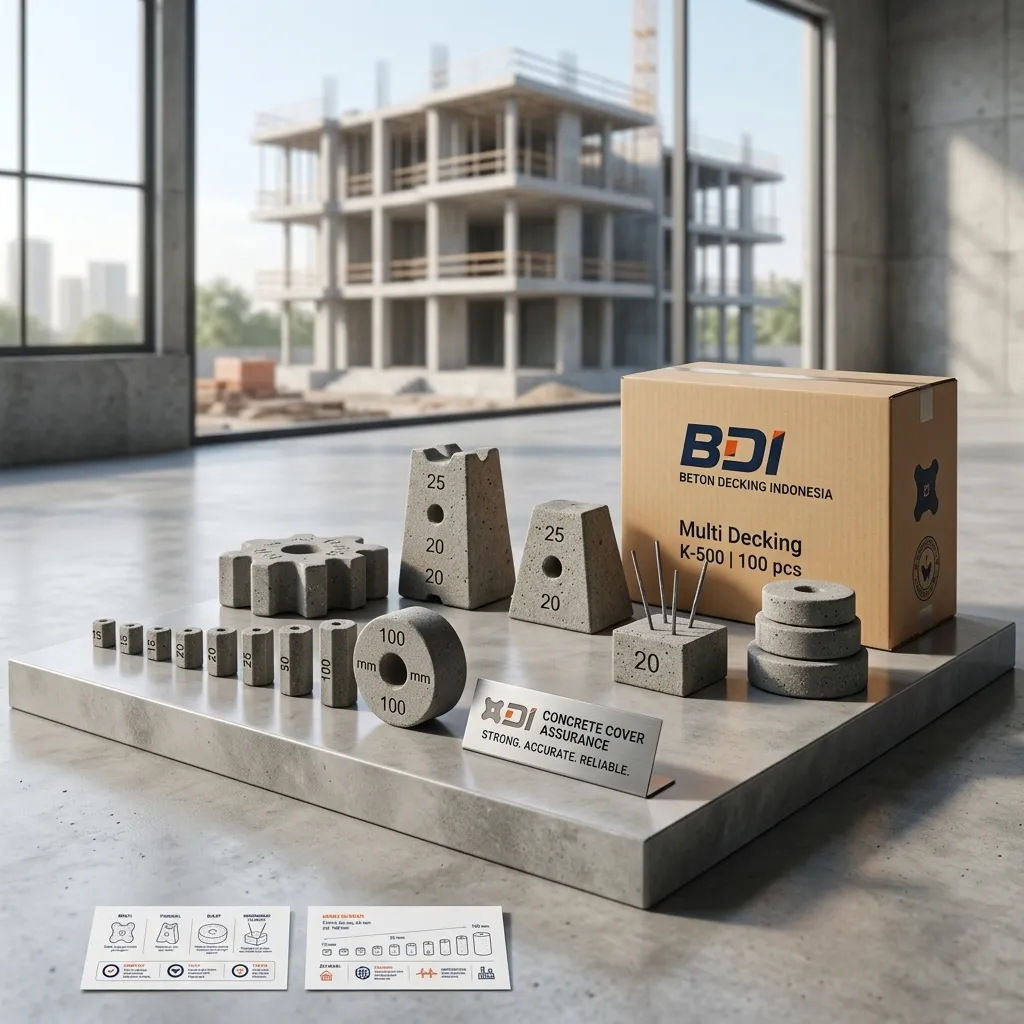 Jual Beton Decking Surakarta: Solusi Presisi K-500 untuk Konstruksi Kokoh & Tahan Lama