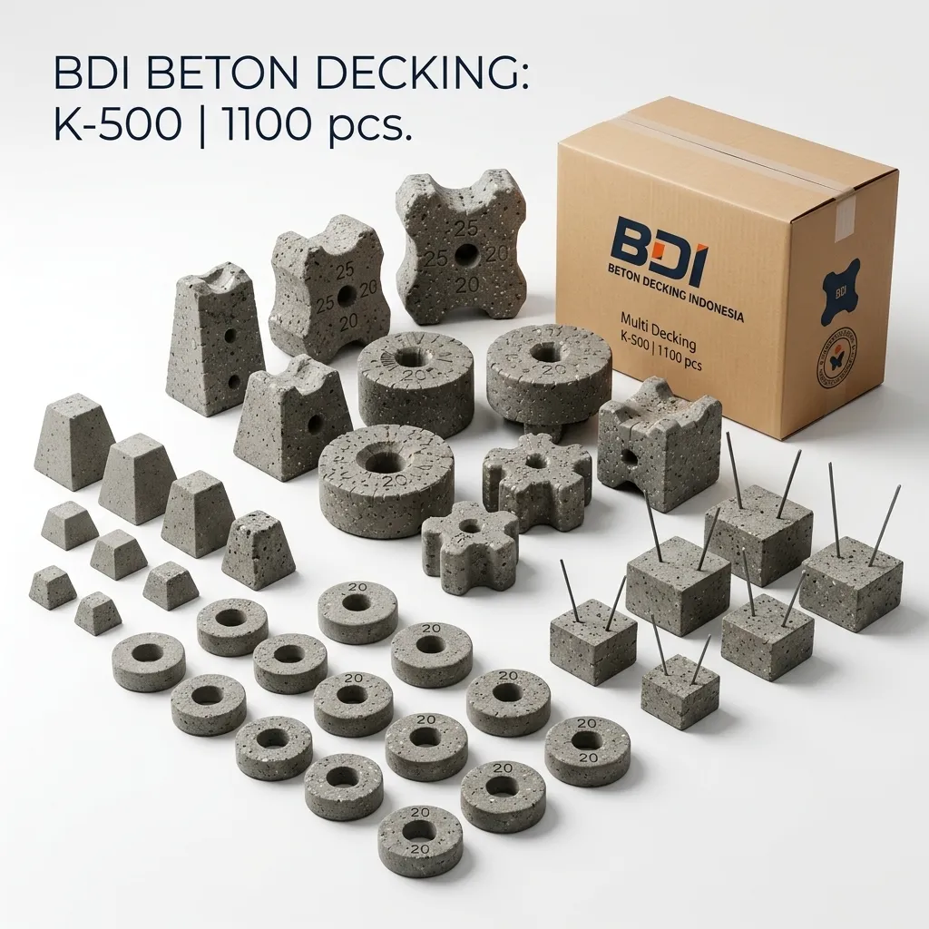 Jual Beton Decking K-500 di Kabupaten Belitung: Solusi Presisi & Handal untuk Konstruksi Standar Nasional