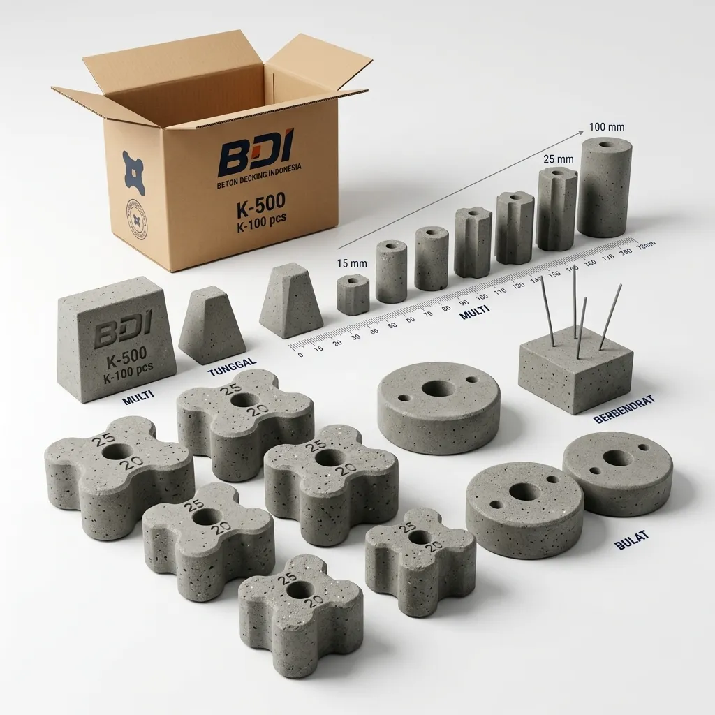 Jual Beton Decking K-500 di Kediri: Solusi Presisi & Handal untuk Konstruksi Kokoh