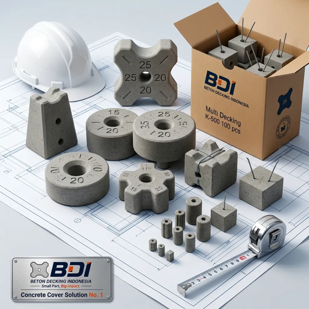 Jual Beton Decking K-500 di Baubau: Solusi Presisi & Sertifikasi Resmi untuk Konstruksi Kokoh