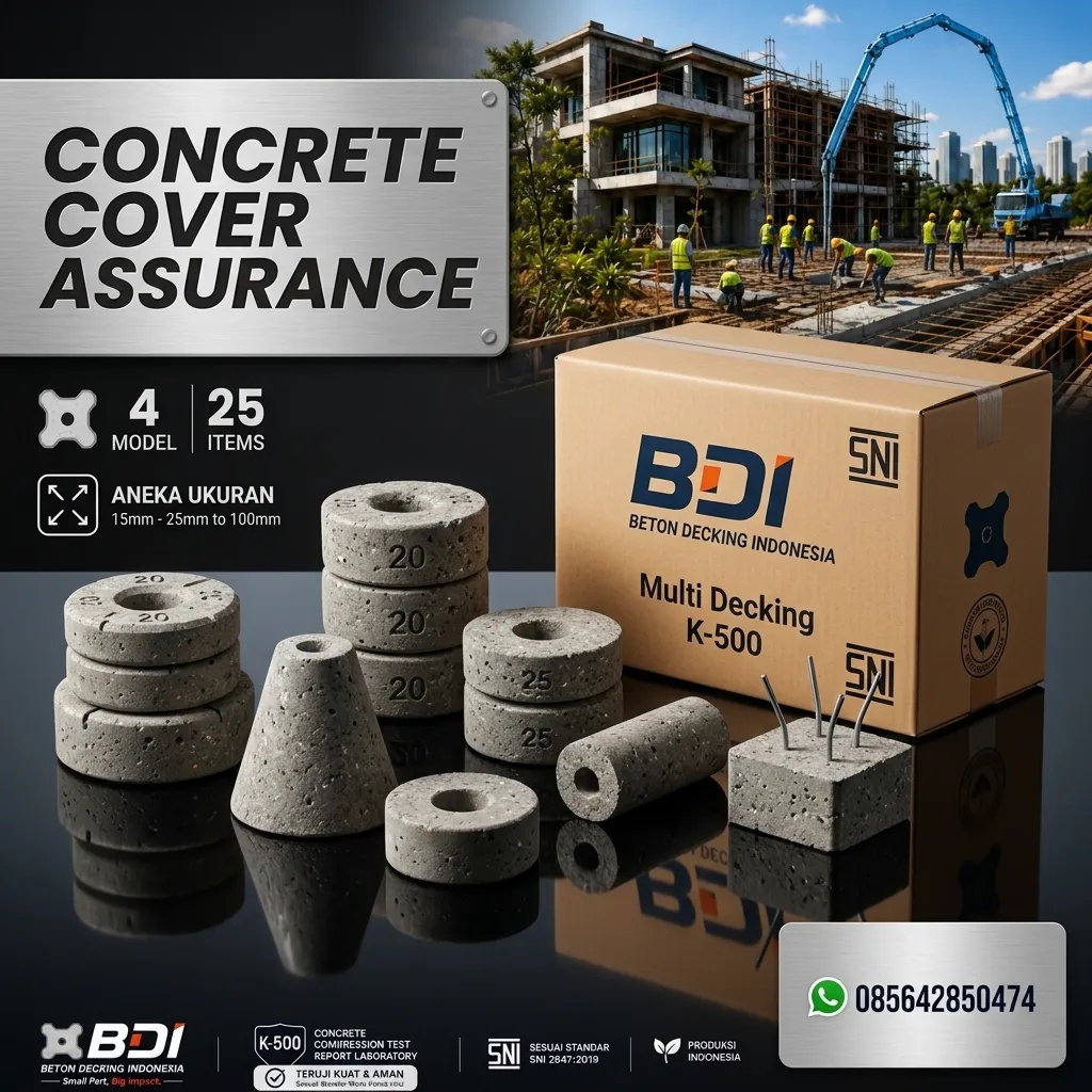 Jual Beton Decking K-500 di Kabupaten Gorontalo Utara: Solusi Presisi & Sertifikat Resmi untuk Konstruksi Masa Depan