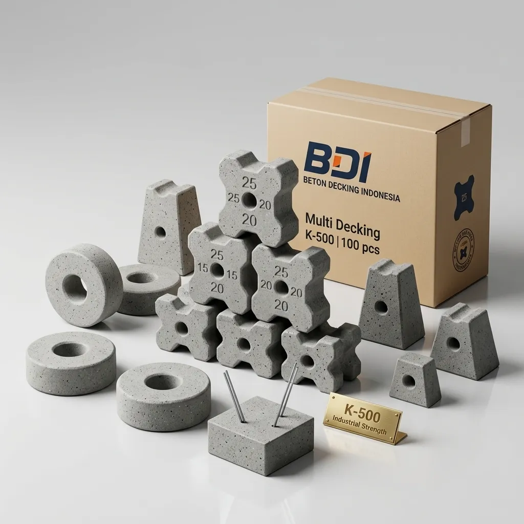 Jual Beton Decking K-500 di Supiori: Solusi Presisi & Sertifikat Resmi untuk Konstruksi Masa Depan