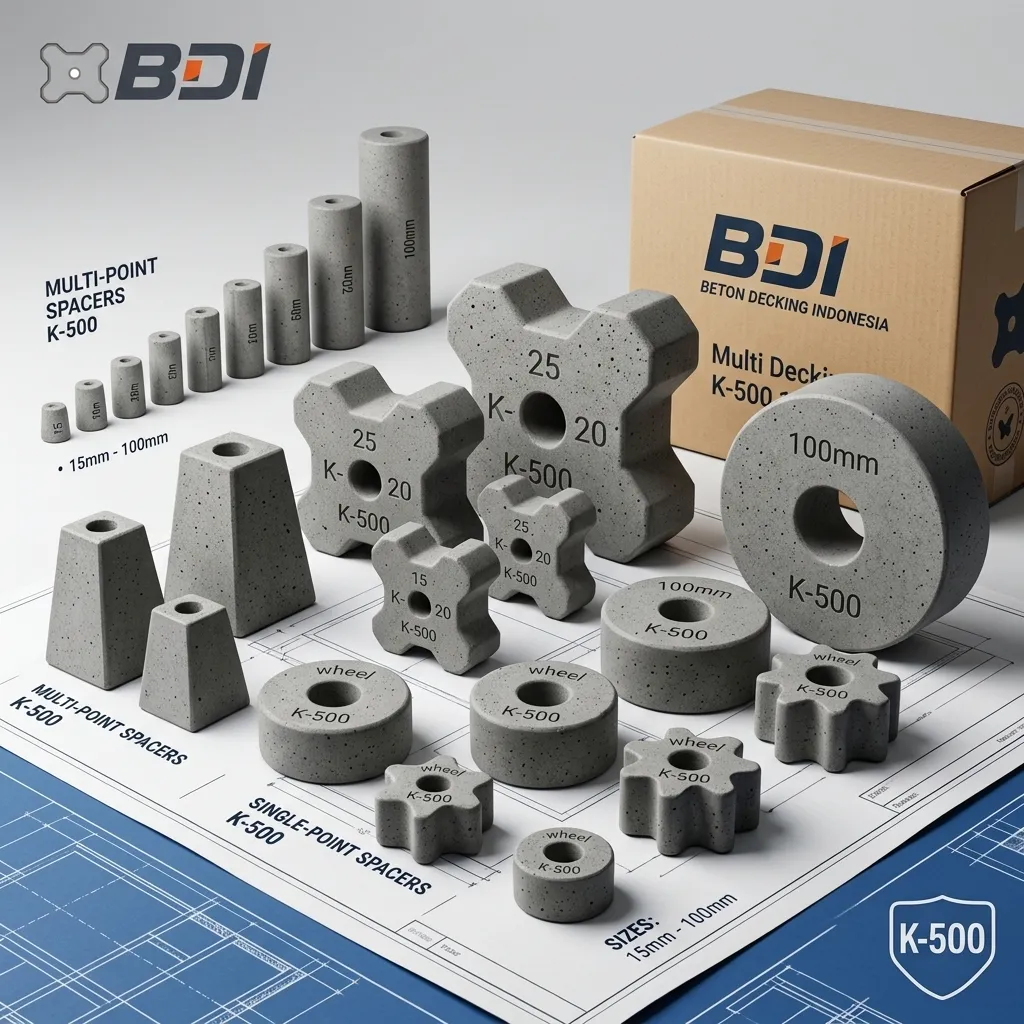 Jual Beton Decking K-500 di Kabupaten Kepulauan Sangihe: Solusi Presisi untuk Konstruksi Tahan Karat