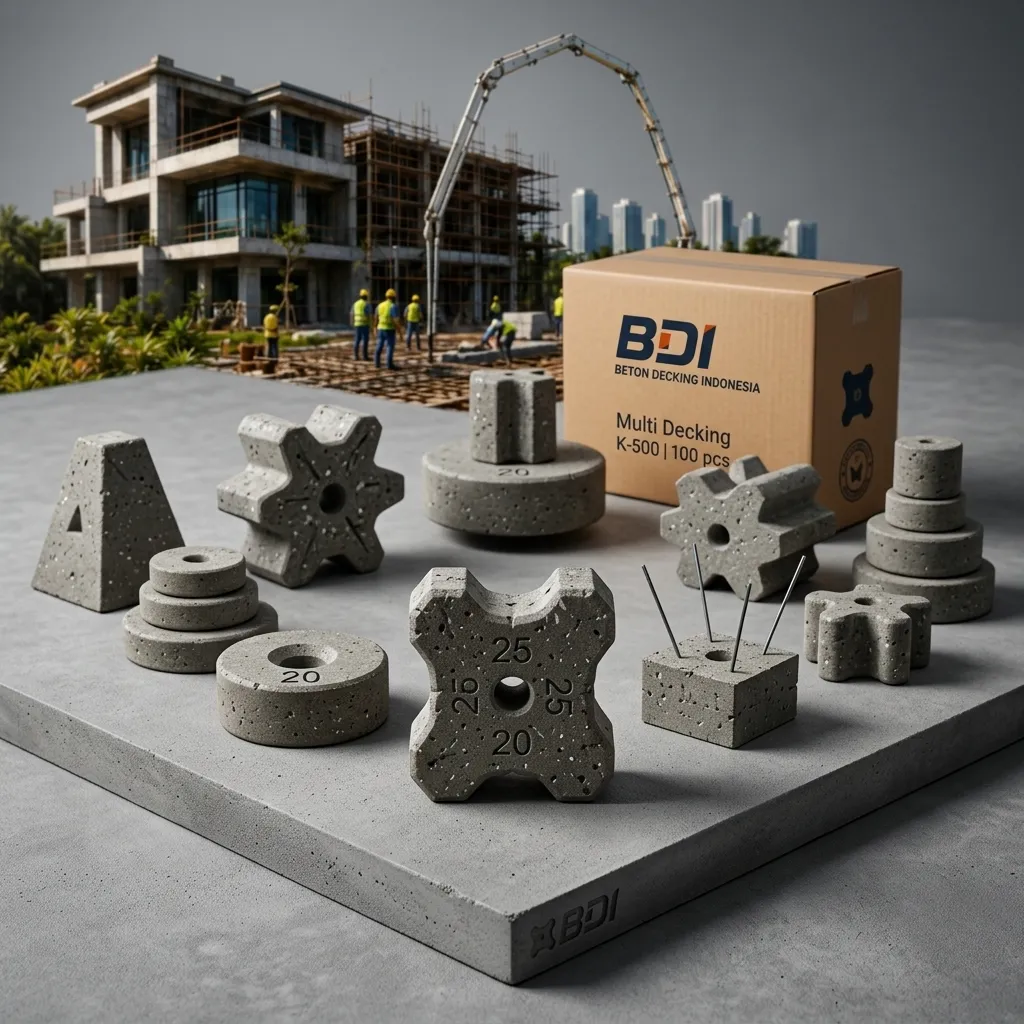 Jual Beton Decking K-500 di Lampung Tengah: Solusi Presisi untuk Konstruksi Kokoh dan Tahan Lama