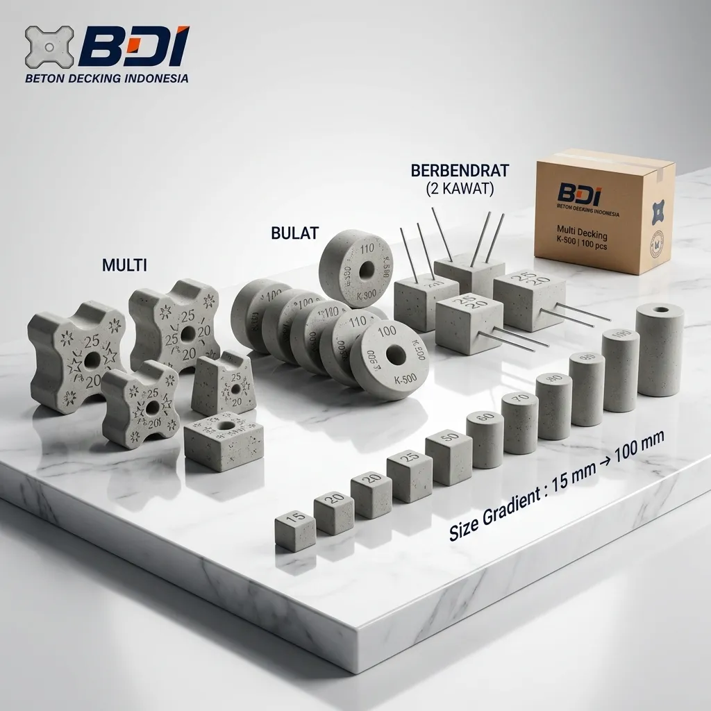 Jual Beton Decking K-500 Jayapura: Solusi Presisi untuk Konstruksi Kokoh & Tahan Lama