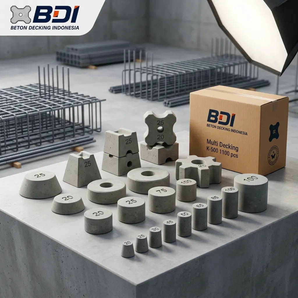 Jual Beton Decking K-500 di Sarolangun: Solusi Presisi & Sertifikasi Resmi untuk Konstruksi Kokoh