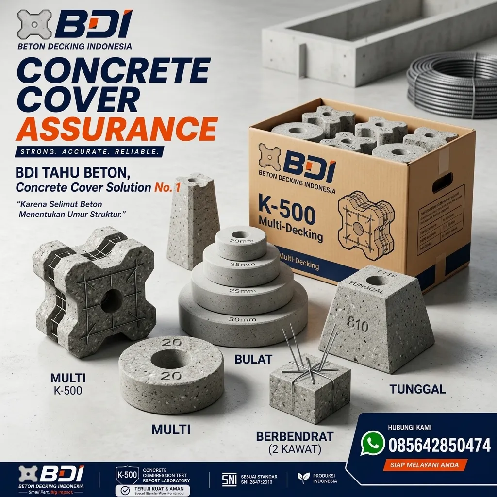 Jual Beton Decking Yang Presisi Dan Handal Sertifikat K-500 Di Kabupaten Tanjung Jabung Barat