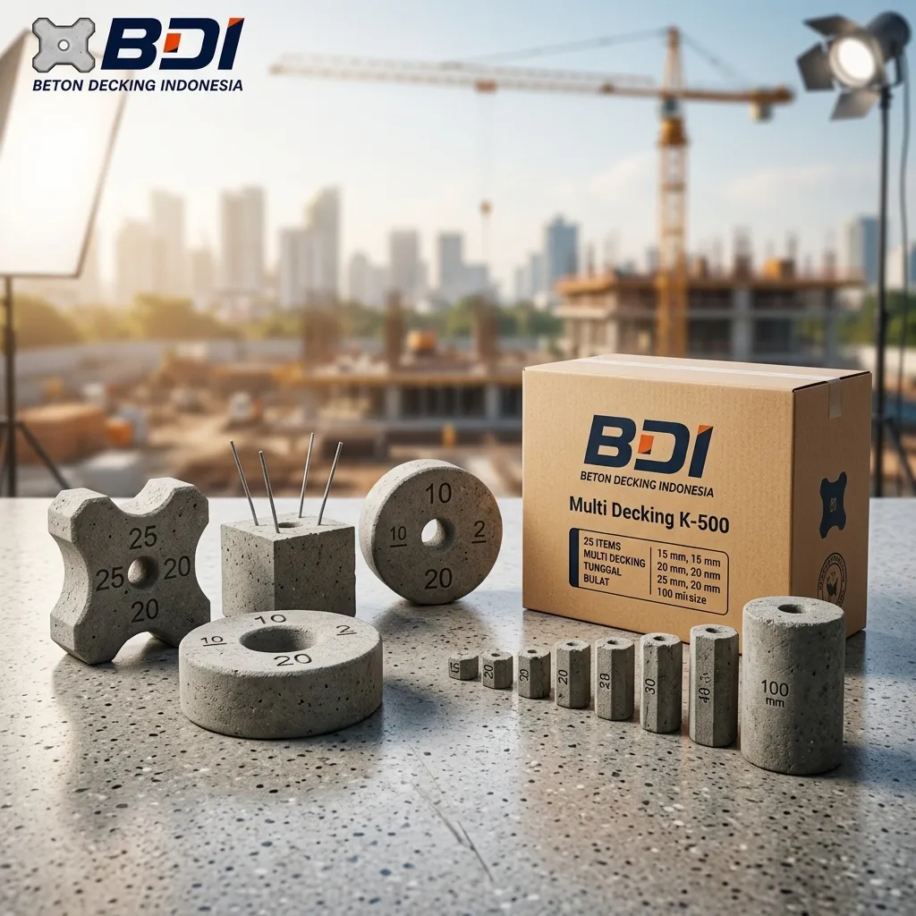 Jual Beton Decking K-500 di Pesawaran: Solusi Selimut Beton Presisi & Standar SNI