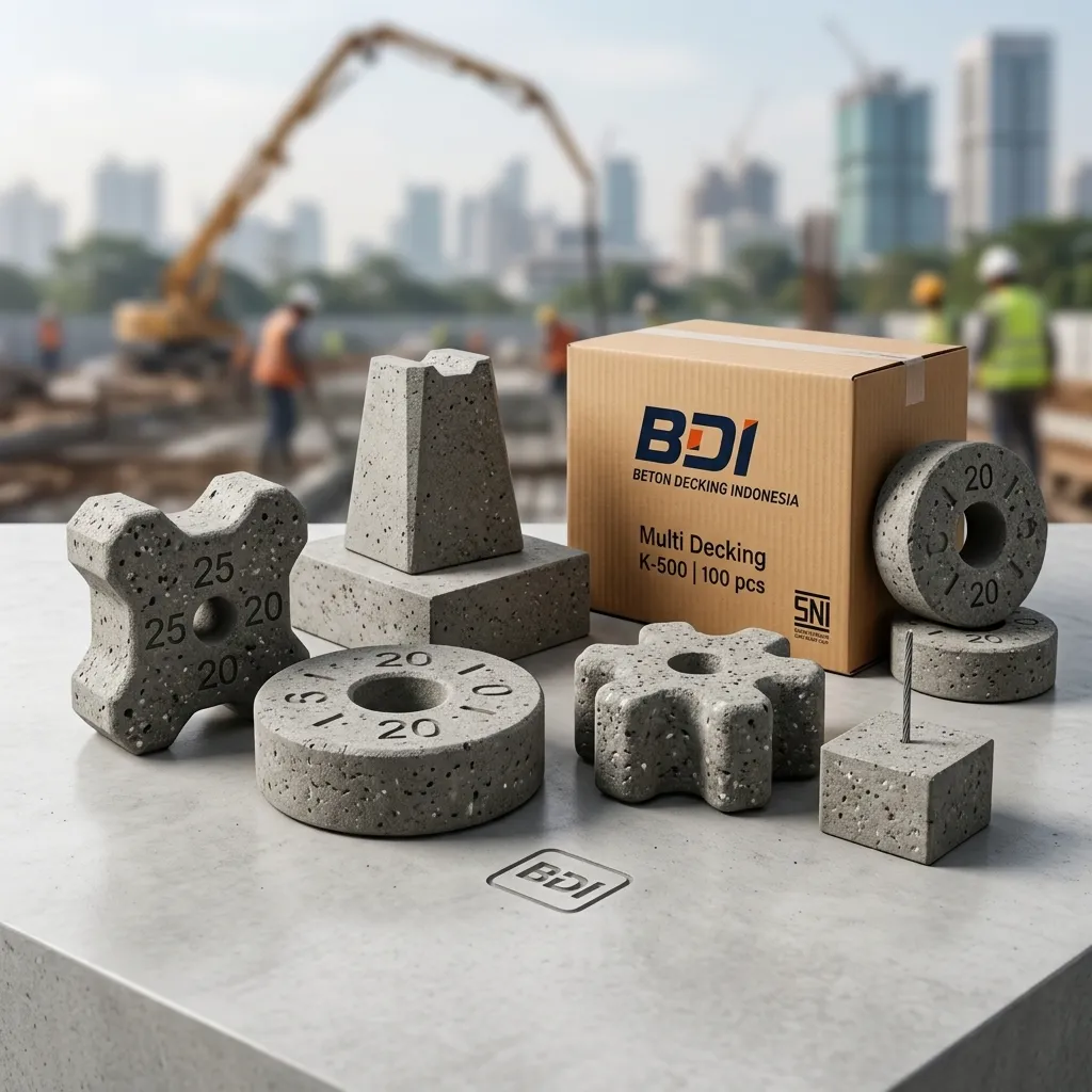 Jual Beton Decking K-500 di Situbondo: Solusi Presisi dan Handal untuk Konstruksi Selimut Beton