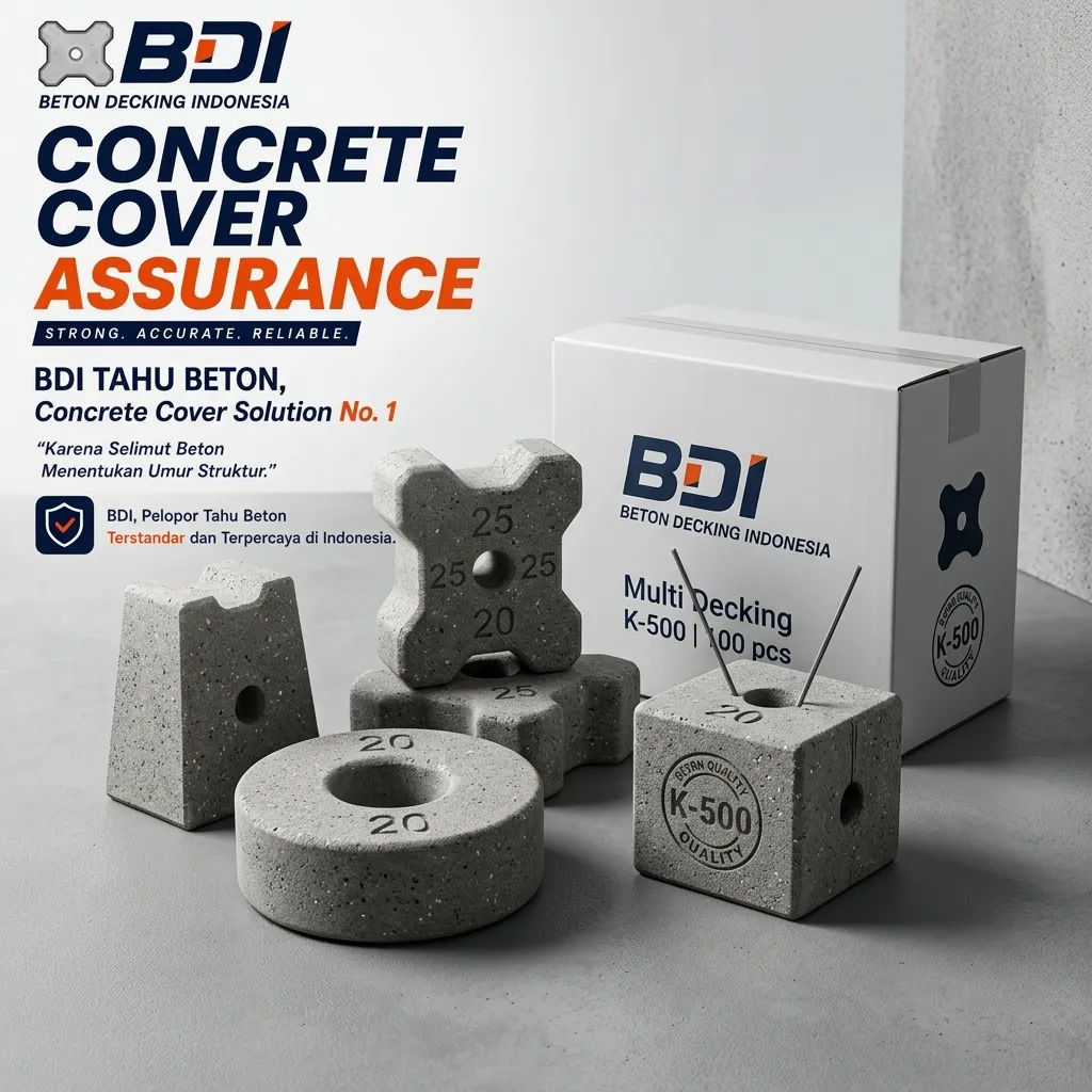 Jual Beton Decking Yang Presisi Dan Handal Sertifikat K-500 Di Kabupaten Cianjur