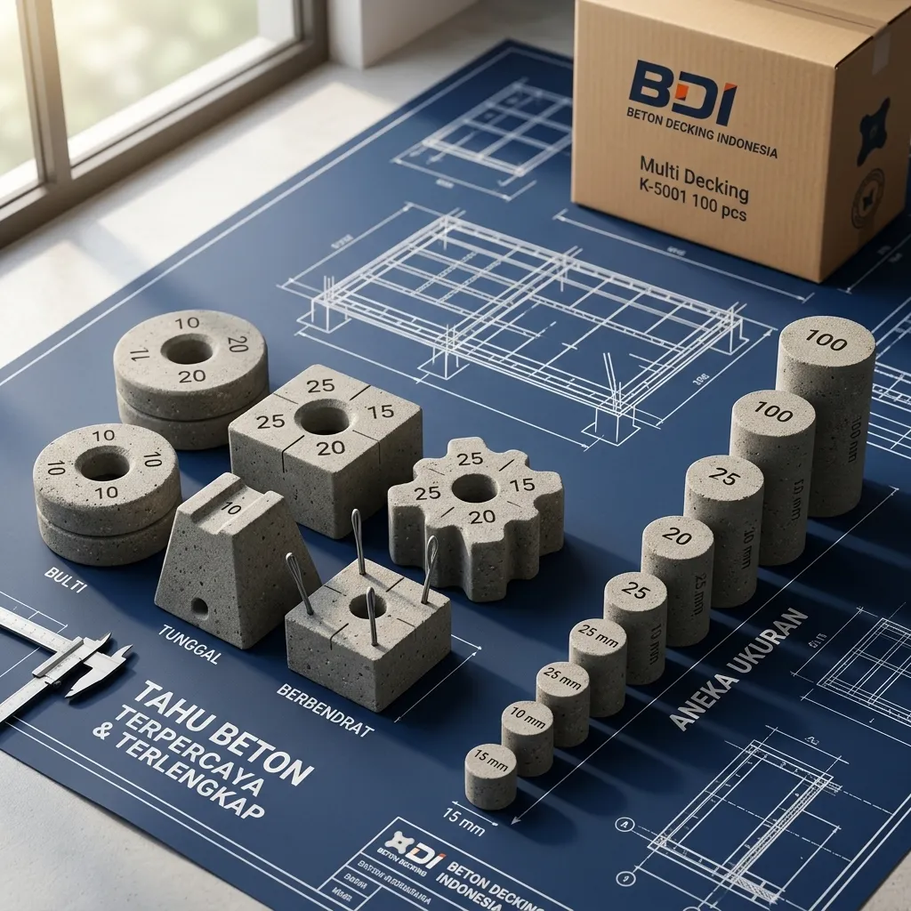 Jual Beton Decking K-500 Majalengka: Solusi Presisi & Handal untuk Selimut Beton Berkualitas