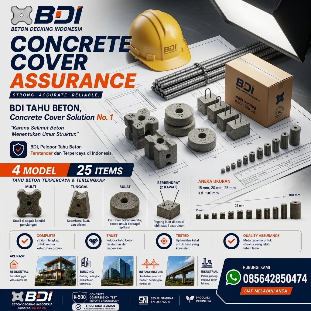 Jual Beton Decking K-500 di Kabupaten Kepulauan Sula: Solusi Presisi & Handal untuk Konstruksi Kokoh