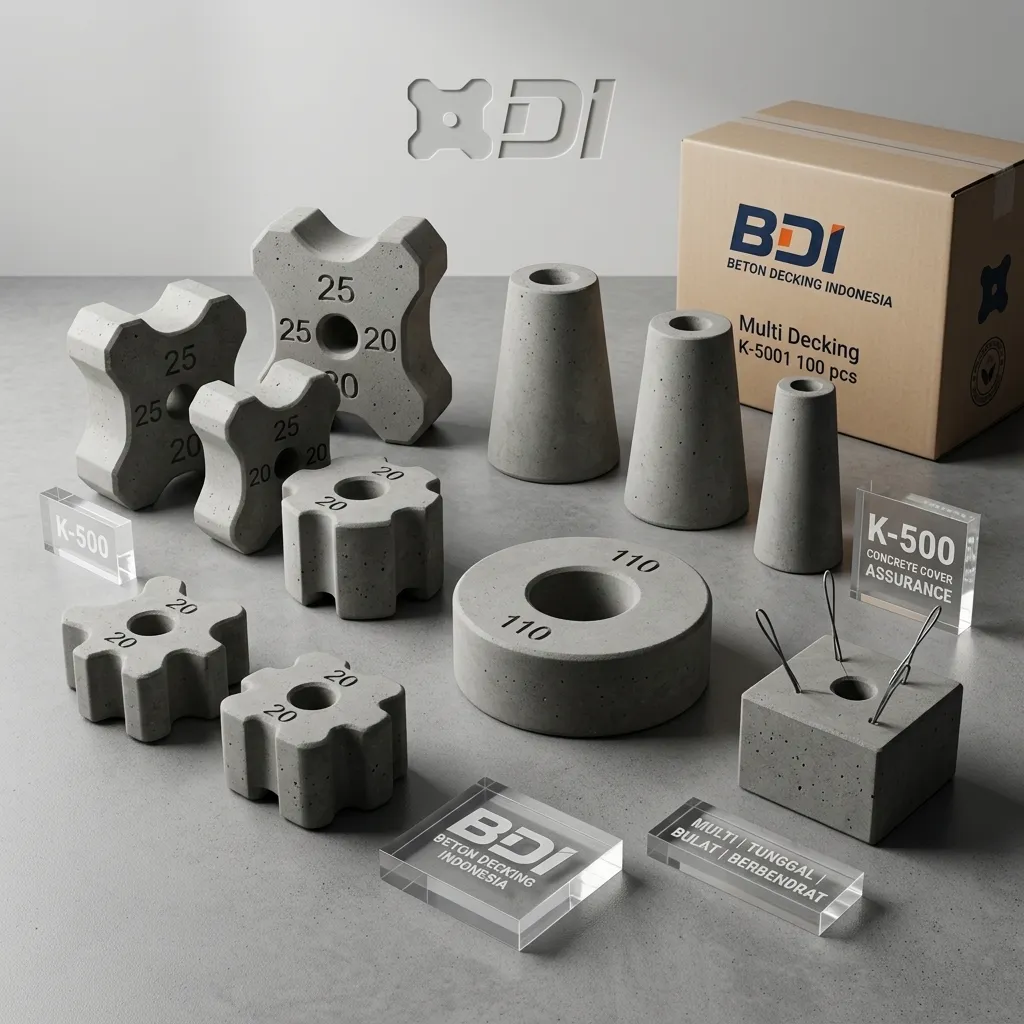 Jual Beton Decking K-500 di Musi Rawas: Solusi Selimut Beton Presisi & Bersertifikat