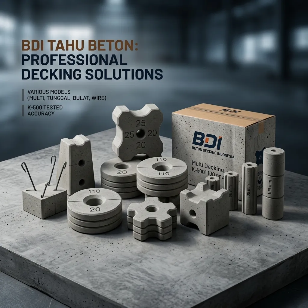 Jual Beton Decking Yang Presisi Dan Handal Sertifikat K-500 Di Kota Pontianak