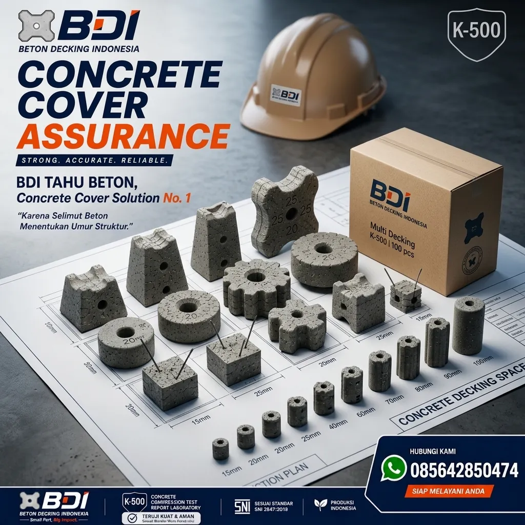 Jual Beton Decking Singkawang: Solusi Presisi & Handal Mutu K-500 untuk Konstruksi Berstandar Nasional
