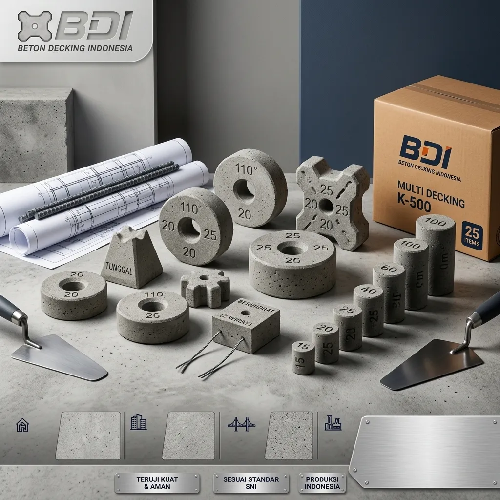 Jual Beton Decking Yang Presisi Dan Handal Sertifikat K-500 Di Kabupaten Ogan Ilir