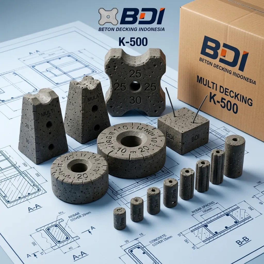 Jual Beton Decking Yang Presisi Dan Handal Sertifikat K-500 Di Kabupaten Gunung Kidul