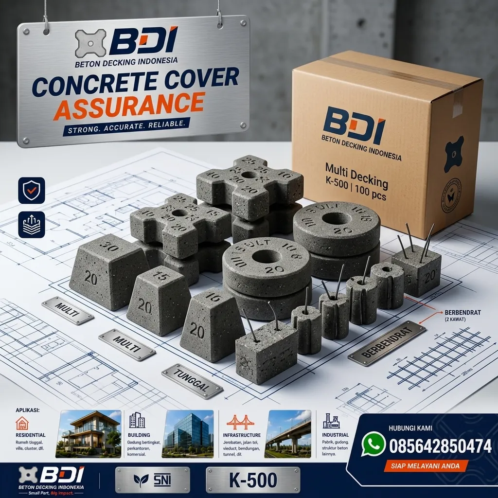 Jual Beton Decking Yang Presisi Dan Handal Sertifikat K-500 Di Kabupaten Barito Kuala