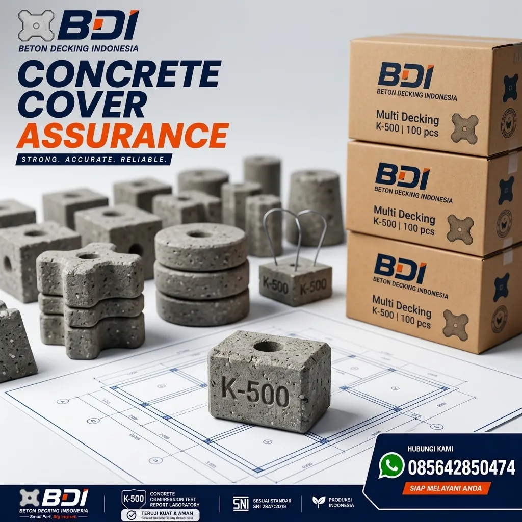Jual Beton Decking K-500 di Kabupaten Bogor: Solusi Presisi & Handal untuk Konstruksi Berstandar SNI