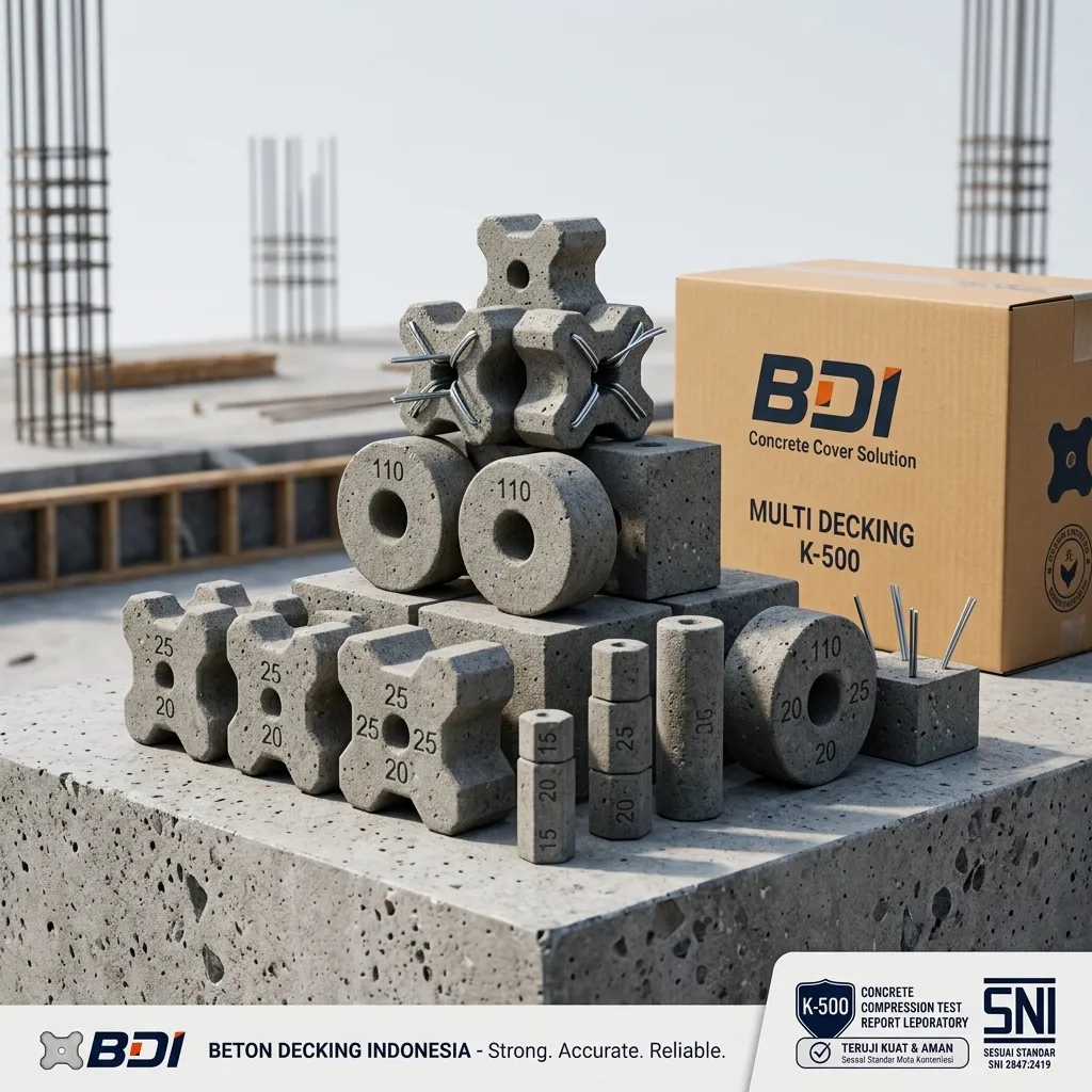 Jual Beton Decking Yang Presisi Dan Handal Sertifikat K-500 Di Kota Bima