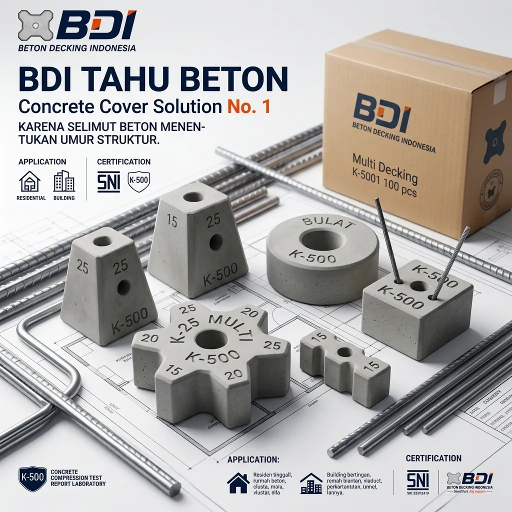 Jual Beton Decking Yang Presisi Dan Handal Sertifikat K-500 Di Kabupaten Labuhan Batu Selatan