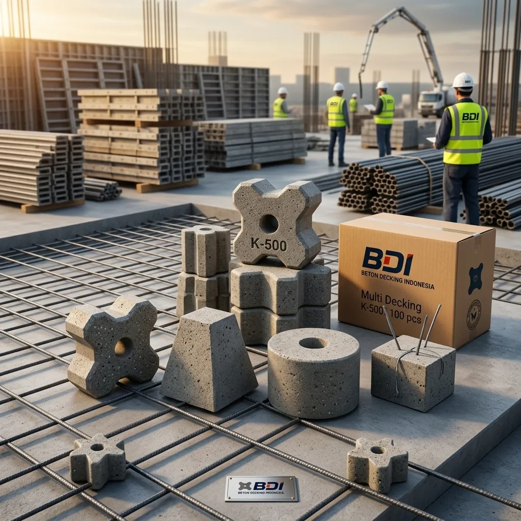 Jual Beton Decking K-500 di Nias Selatan: Solusi Selimut Beton Presisi untuk Konstruksi Kokoh