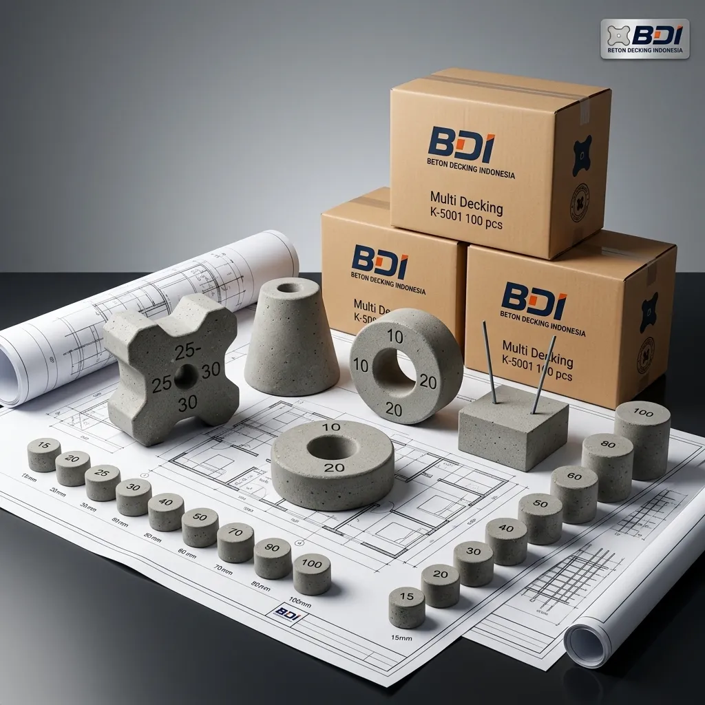 Jual Beton Decking K-500 di Tebing Tinggi: Solusi Presisi & Handal untuk Konstruksi Permanen