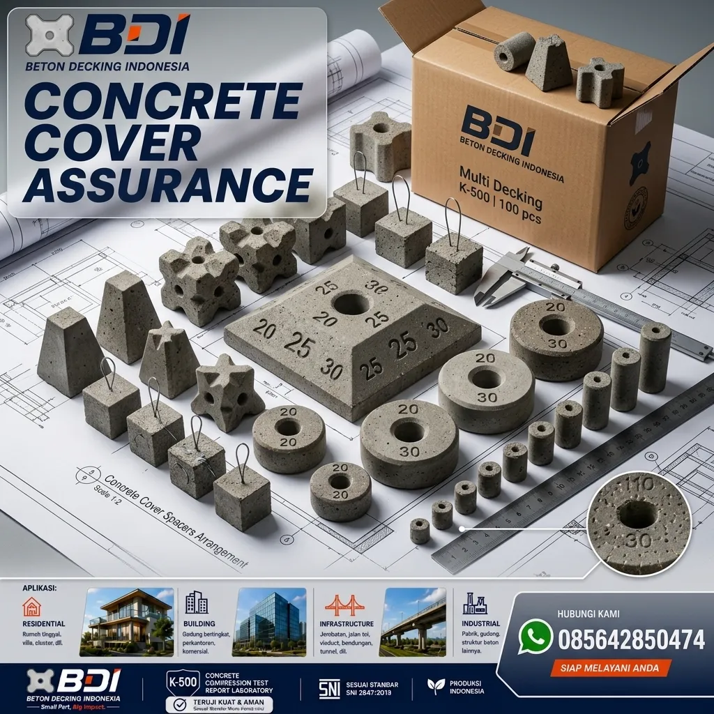 Jual Beton Decking K-500 di Kotawaringin Barat: Solusi Presisi untuk Konstruksi Kokoh