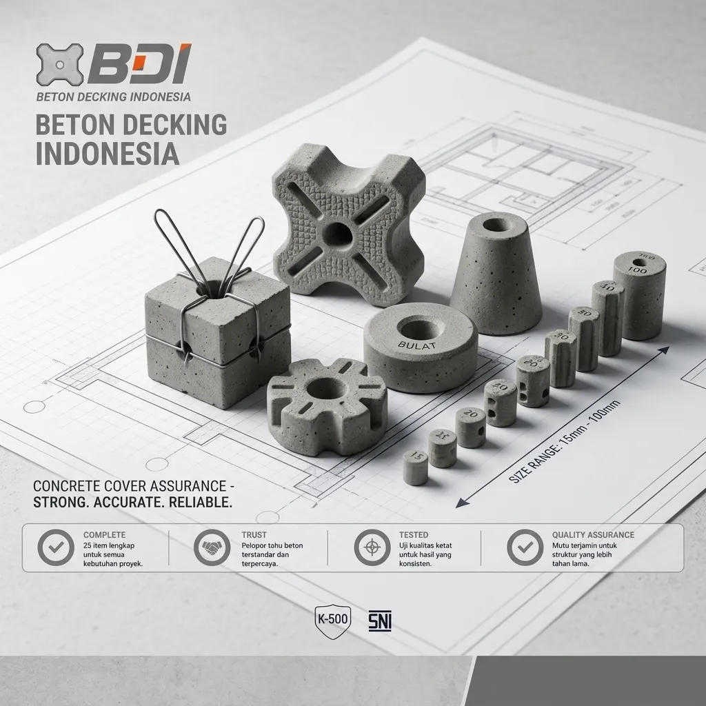 Jual Beton Decking K-500 di Kota Bitung: Solusi Presisi & Handal untuk Konstruksi Berkualitas SNI