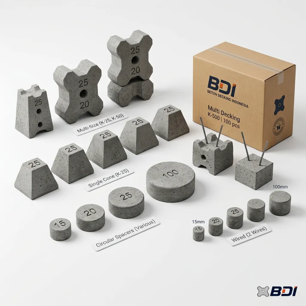 Jual Beton Decking K-500 di Ogan Komering Ulu: Solusi Presisi untuk Konstruksi Kokoh