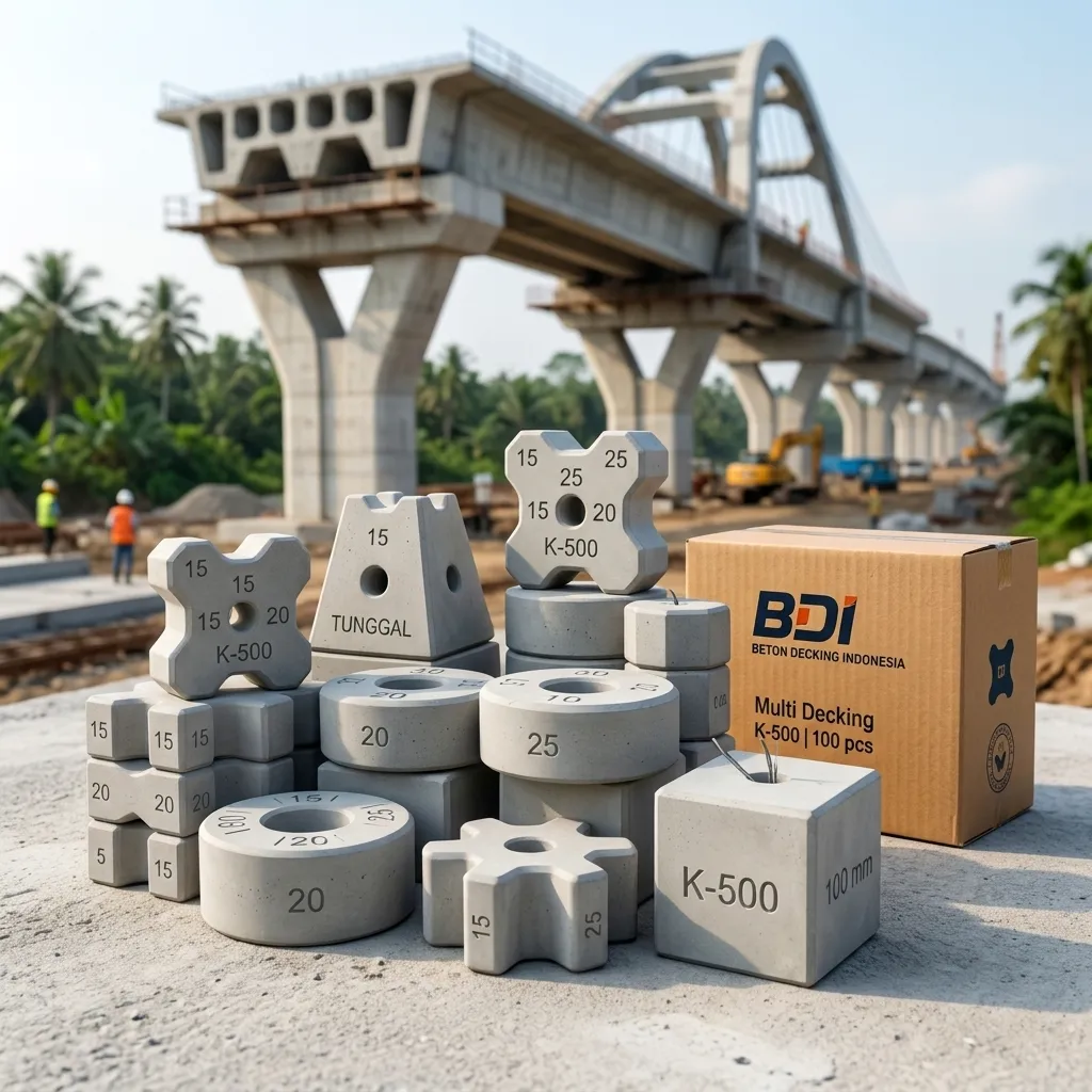 Jual Beton Decking Yang Presisi Dan Handal Sertifikat K-500 Di Kabupaten Ogan Komering Ulu Selatan