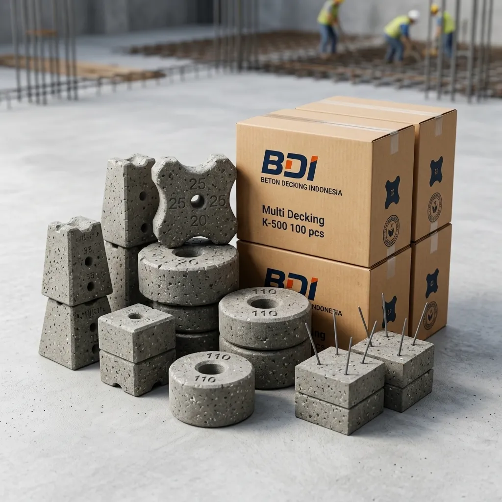 Jual Beton Decking K-500 di Langkat: Solusi Selimut Beton Presisi untuk Konstruksi Kokoh