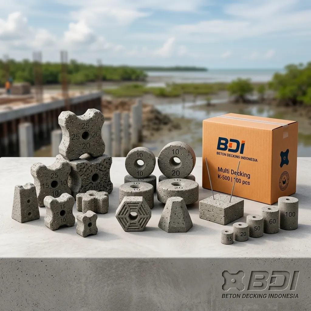 Jual Beton Decking K-500 di Indragiri Hilir: Solusi Presisi & Handal untuk Konstruksi Kokoh