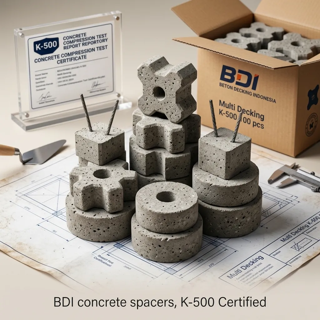 Jual Beton Decking K-500 di Padang: Solusi Presisi & Handal untuk Konstruksi Standar Nasional