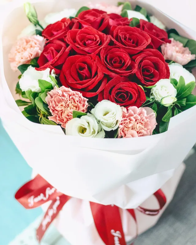 Buket Mawar Merah Premium