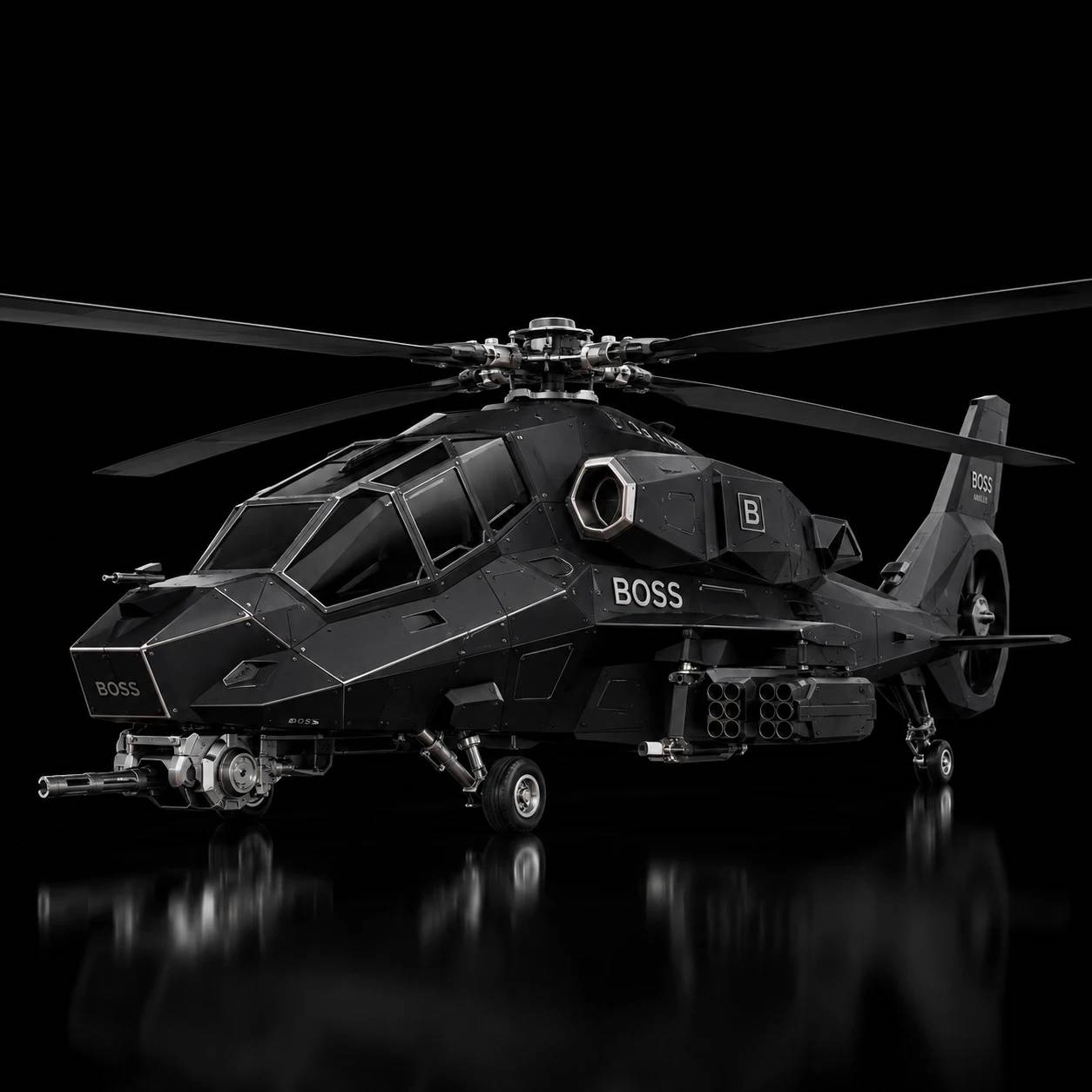 Akula BOSS Shadow Stealth Heli