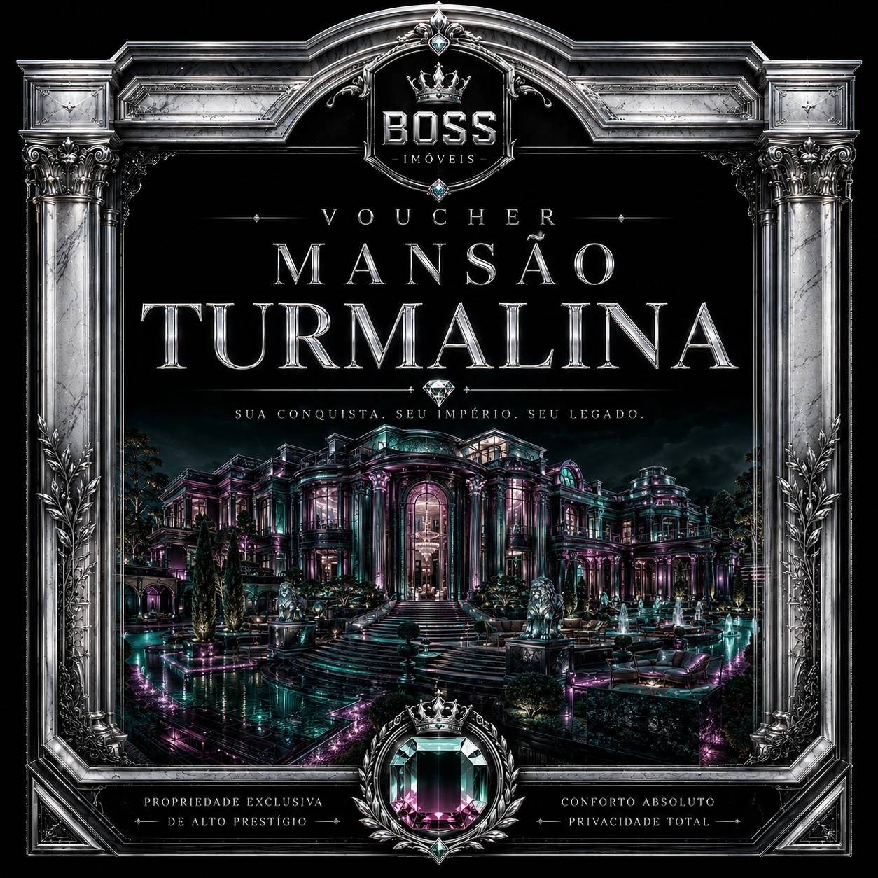 Voucher Mansão Turmalina