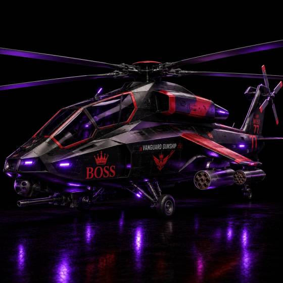 Annihilator Stealth BOSS Vanguard Gunship
