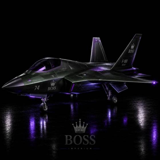 F-160 Raiju BOSS Phantom Stealth Jet