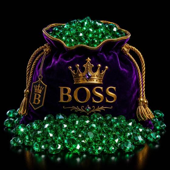 Bolsa 100 Cristais Imperiais