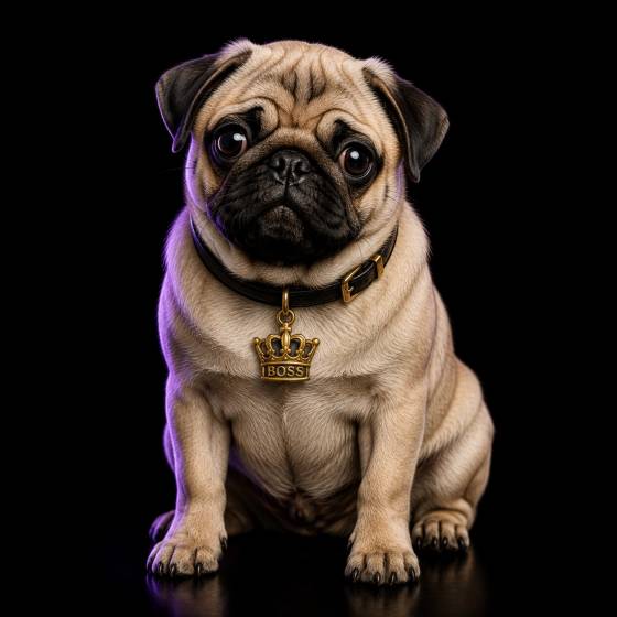 Pet Companheiro Pug Executivo
