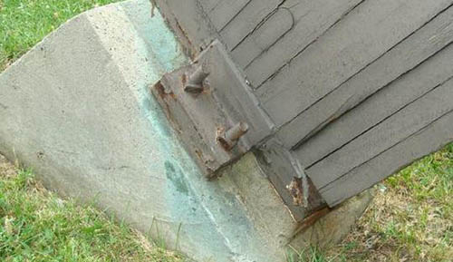 Deterioration of existing exterior glulam beam