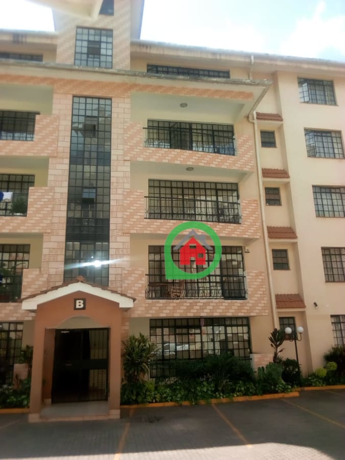 A highly spacious three-bedroom apartment in Westlands
