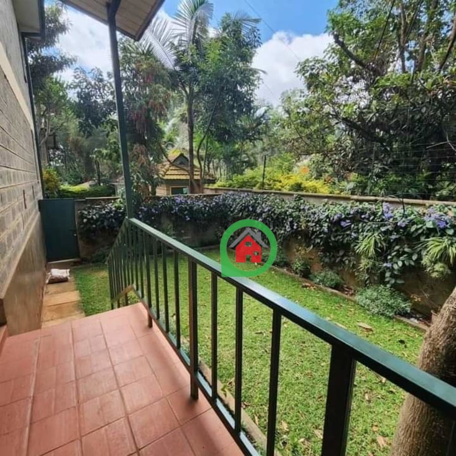 Four bedroom house to let in a gated community in Lavington